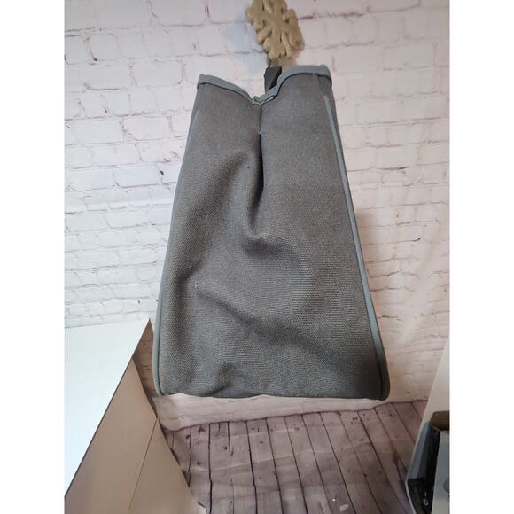 Santa Barbara Design Studio Canvas 'Weekend Vibes' Tote 19.5 x 11" X 6.5 Gray - Picture 9 of 15